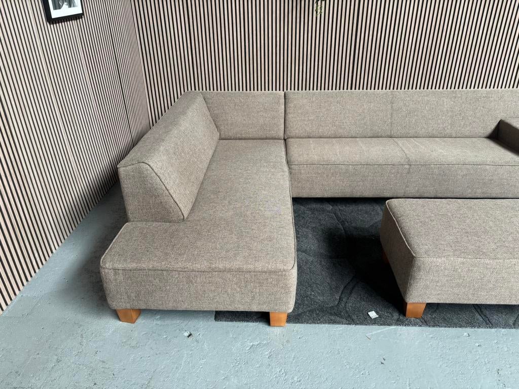 GRATIS LEVERING Montel Strike Hoekbank 300x220 GEREINIGD, Huis en Inrichting, Banken | Bankstellen, Hoekbank, 300 cm of meer, Ophalen of Verzenden