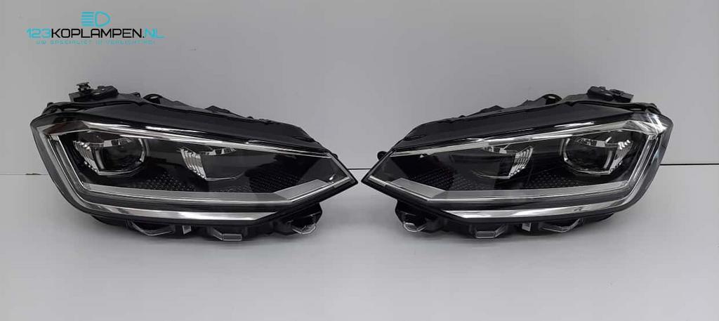 Volkswagen Golf Sportsvan LED facelift koplamp koplampen, Auto-onderdelen, Verlichting, Ophalen, Gebruikt, -, Volkswagen