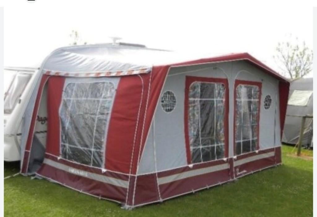 Isabella Ambassador voortent G16 zgan omloop 9.00m, Caravans en Kamperen, Voortenten en Luifels, Zo goed als nieuw, Isabella, Ophalen