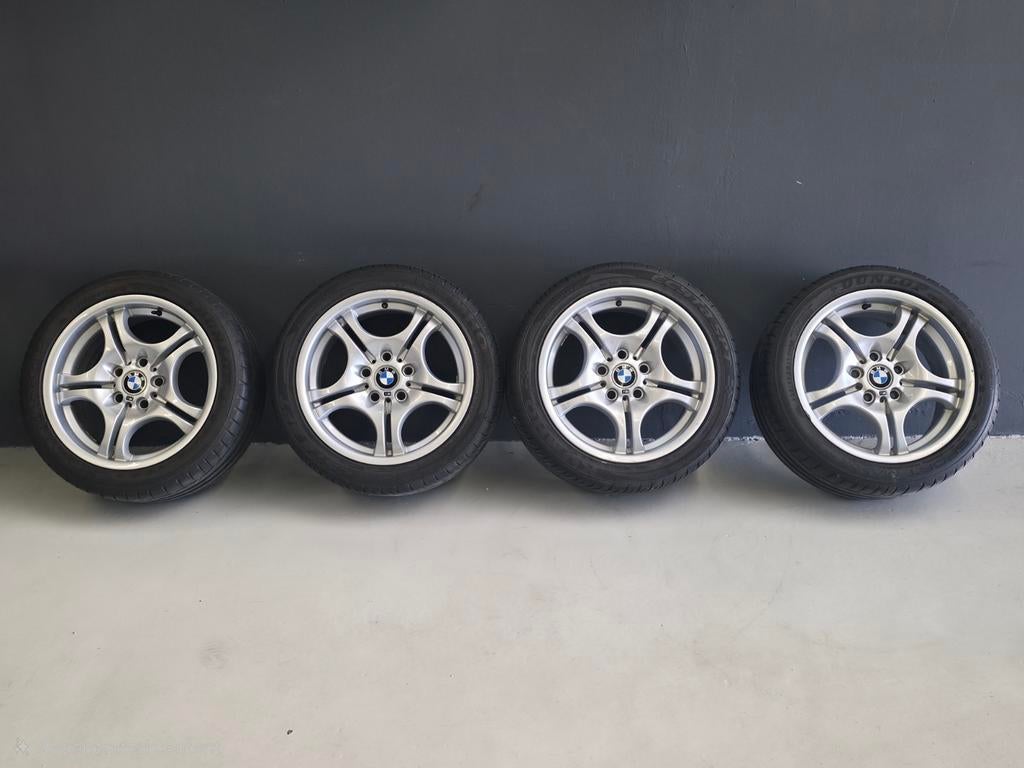BMW Velgen Breedset | BMW 3 serie E46 | Styling 68, Ophalen, Gebruikt, Banden en Velgen, 17 inch