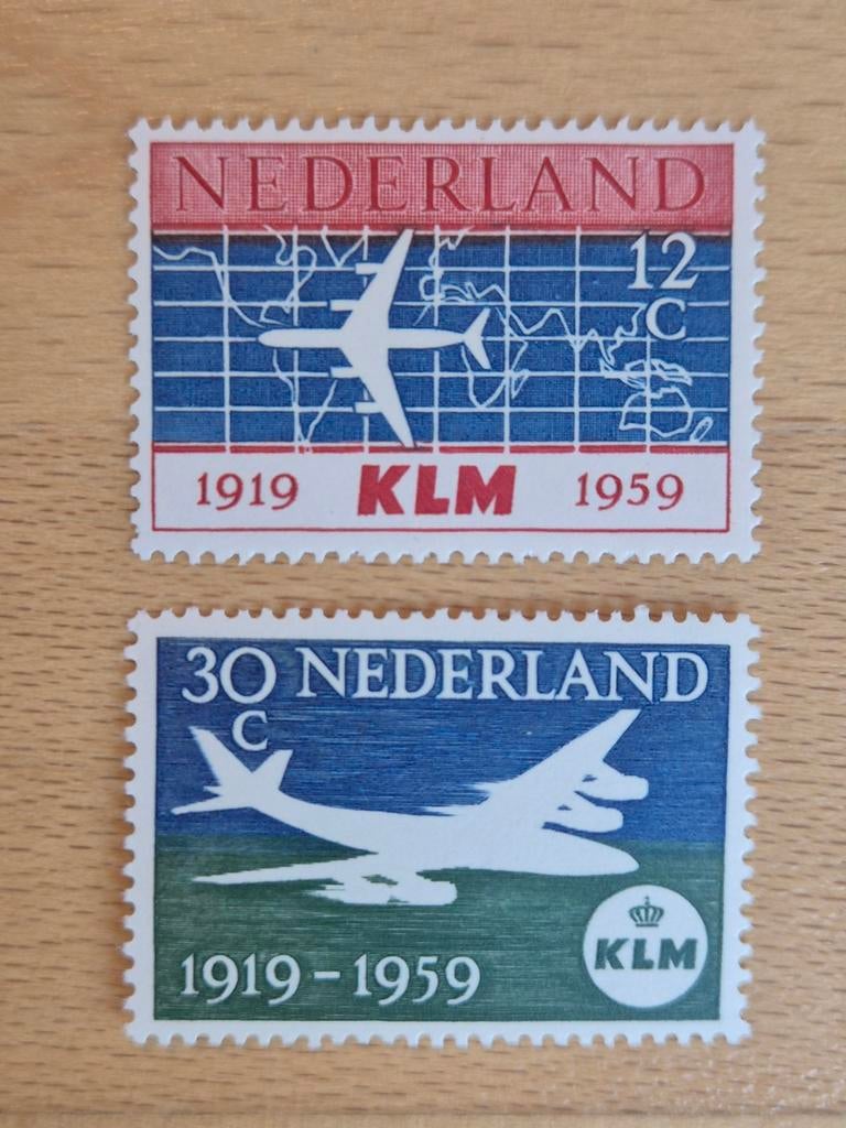 Nederland 1959 KLM, Postzegels en Munten, Postzegels | Nederland, Ophalen of Verzenden, Na 1940, Postfris