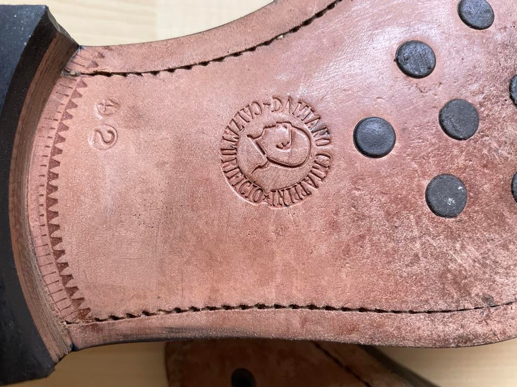 Damiano Chiapini instappers maat 42, Kleding | Heren, Schoenen, Ophalen of Verzenden, Zo goed als nieuw, Zwart, Loafers