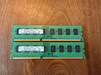 Hynix 4GB (2x2GB) DDR3-1066 werkgeheugen, Computers en Software, RAM geheugen, Gebruikt, DDR3, Ophalen of Verzenden, Desktop