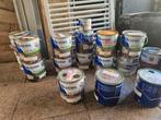 Diverse partij verf, veel soorten en nog vol, Overige kleuren, Ophalen of Verzenden, 20 liter of meer, Verf