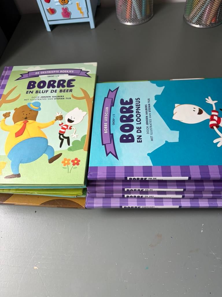 13 keer borre boekjes groep 1/2, Boeken, Kinderboeken | Kleuters, Ophalen of Verzenden, Gelezen, Fictie algemeen