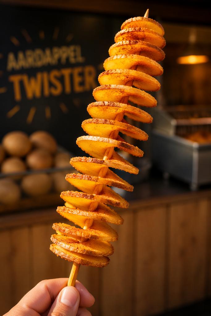 Aardappel Spiraal Machine - Maak zelf Twister Fries!, Ophalen of Verzenden, Zo goed als nieuw, Metaal, Overige merken