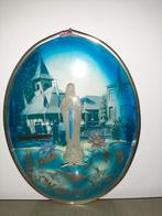 Vintage retro wanddecoratie onze lieve Vrouw van Banneux., Antiek en Kunst, Ophalen of Verzenden