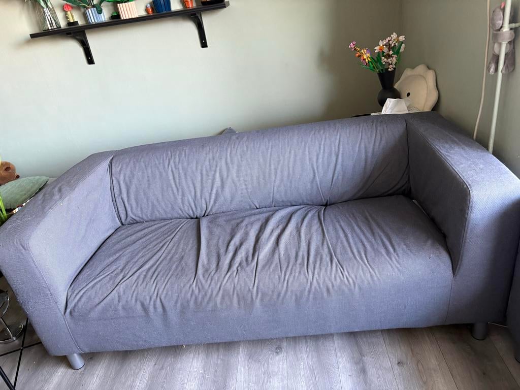 IKEA Klippan bank - hoezen beschadigd, makkelijk te vervange, Ophalen, Gebruikt, 150 tot 200 cm, Tweepersoons