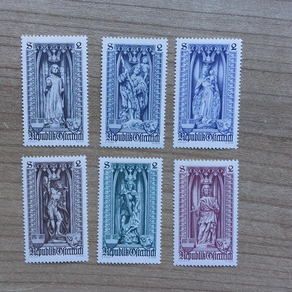 Oostenrijk  1969  M 1284 - 1289, Ophalen of Verzenden, Postfris