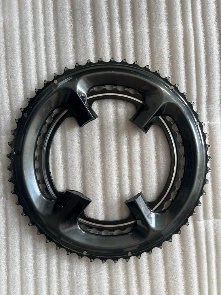 Shimano Dura-Ace R9100 kettingbladen 53/39T, Ophalen of Verzenden, Zo goed als nieuw, Racefiets, Crankstel of Pedalen