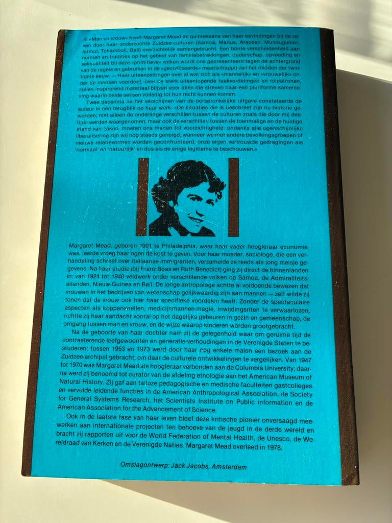 Man en Vrouw - Margaret Mead (Collectie Caliban), Boeken, Ophalen of Verzenden, Gelezen