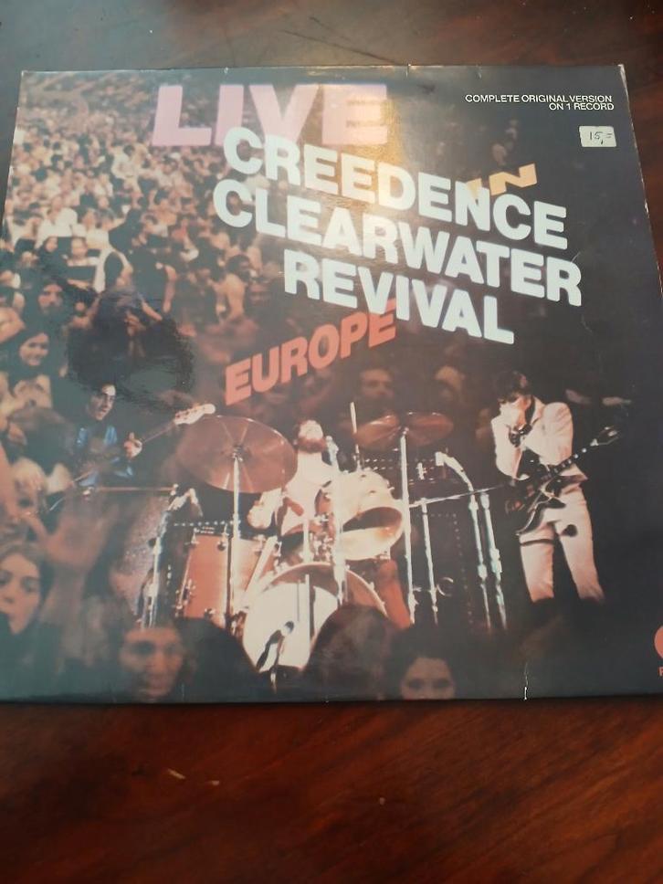 LP Creedence Clearwater Revival – Live In Europe, Cd's en Dvd's, Vinyl | Rock, Zo goed als nieuw, Overige genres, 12 inch, Ophalen of Verzenden