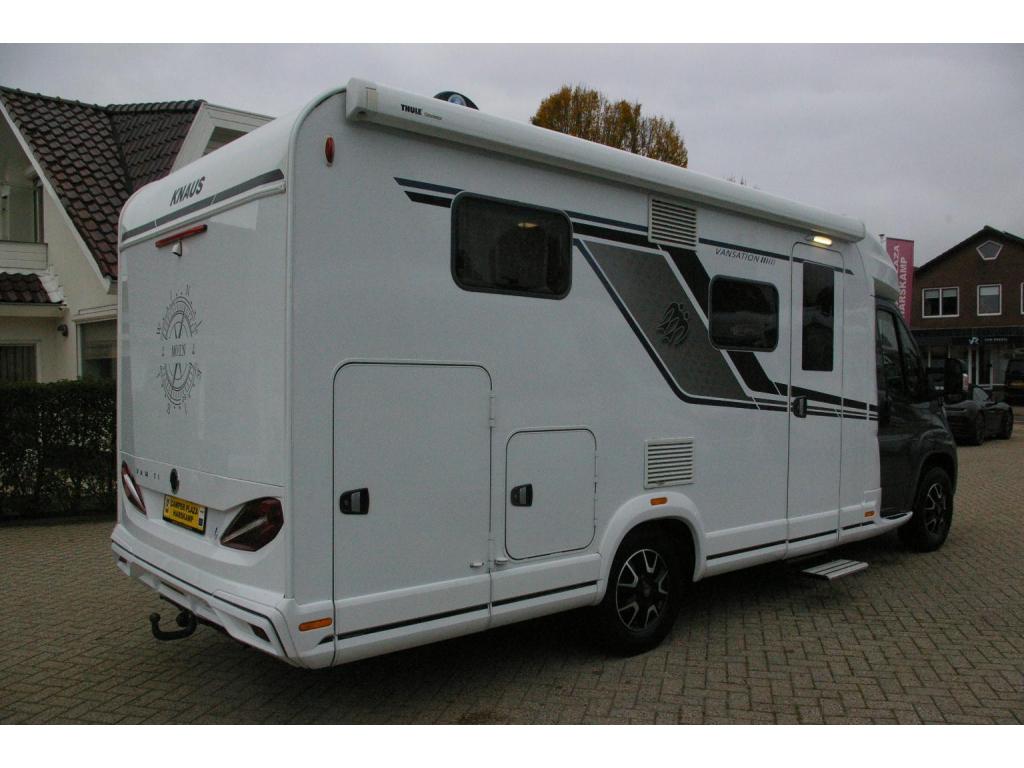 Knaus Van TI 650 MEG Enkele bedden, XXL Garage, Caravans en Kamperen, Campers, Luifel, Ringverwarming, Fiat, Airbags