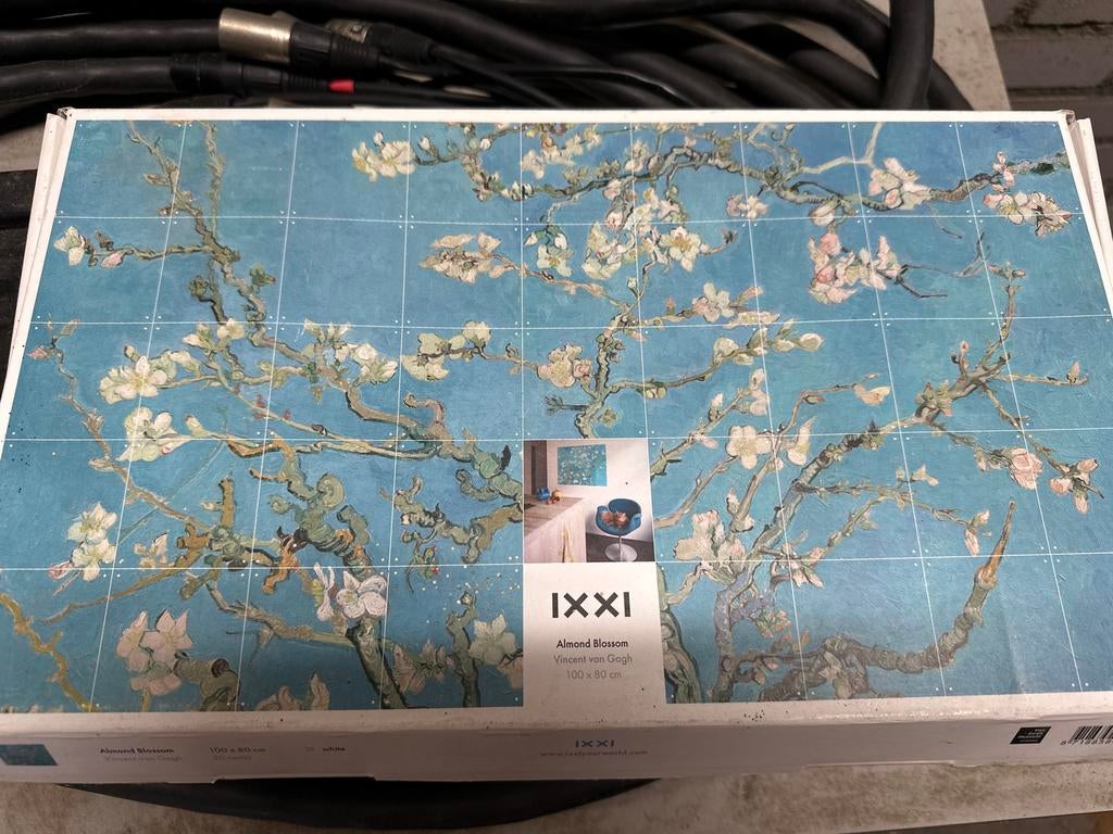 IXII Wanddecoratie 'Amandelbloesem' van Van Gogh, Antiek en Kunst, Kunst | Schilderijen | Klassiek, Ophalen