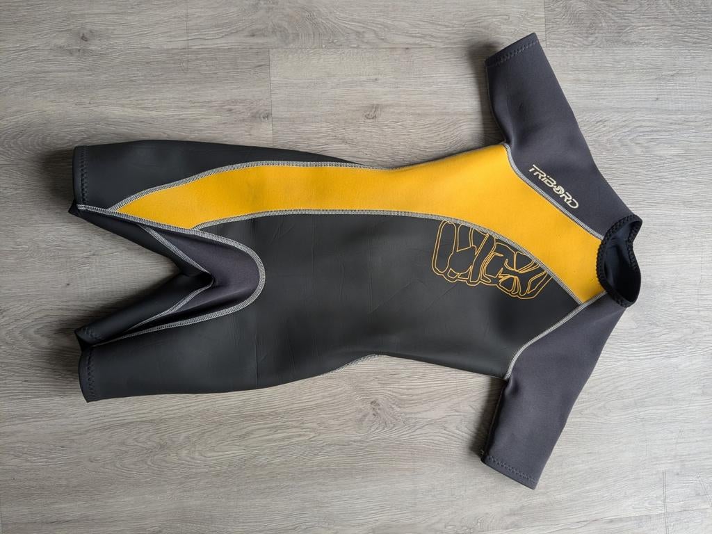 Wetsuit kind 12 jaar, Wetsuit, Gebruikt, Ophalen of Verzenden, Tribord