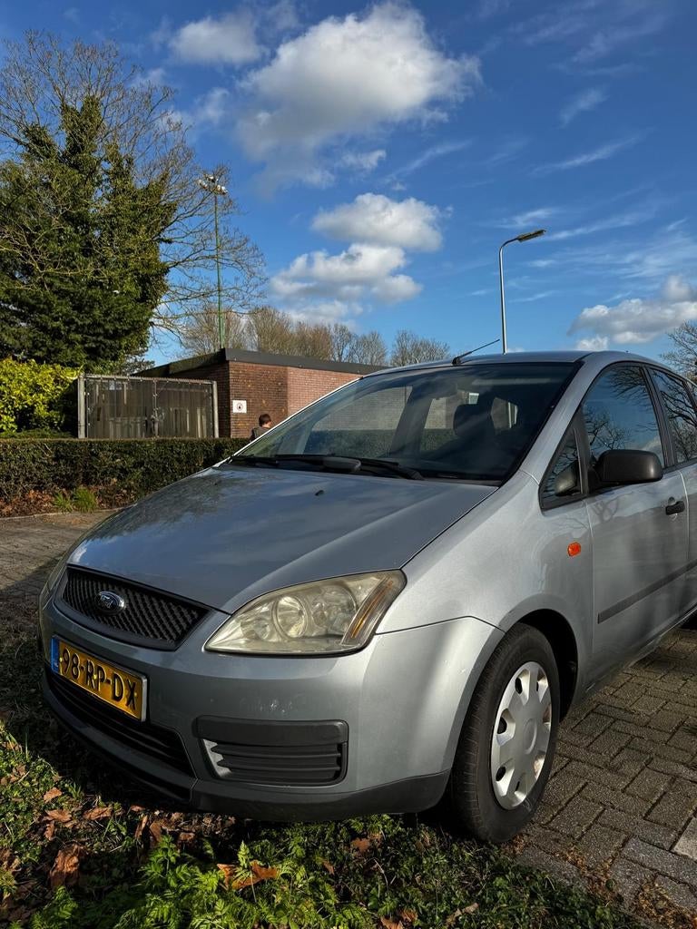 Ford C-Max 1.6 74KW 2005 Grijs, Auto's, Ford, Voorwielaandrijving, 1596 cc, 4 cilinders, 100 pk