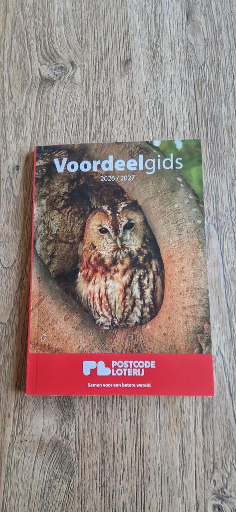 Voordeelgids 2026 2027 postcode loterij, Drie personen of meer, Kortingsbon, Overige typen