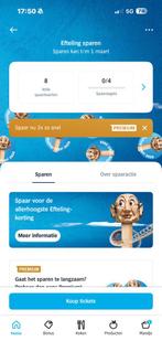 AH Efteling spaarkaart zegels, Verzamelen, Supermarktacties, Albert Heijn, Ophalen of Verzenden