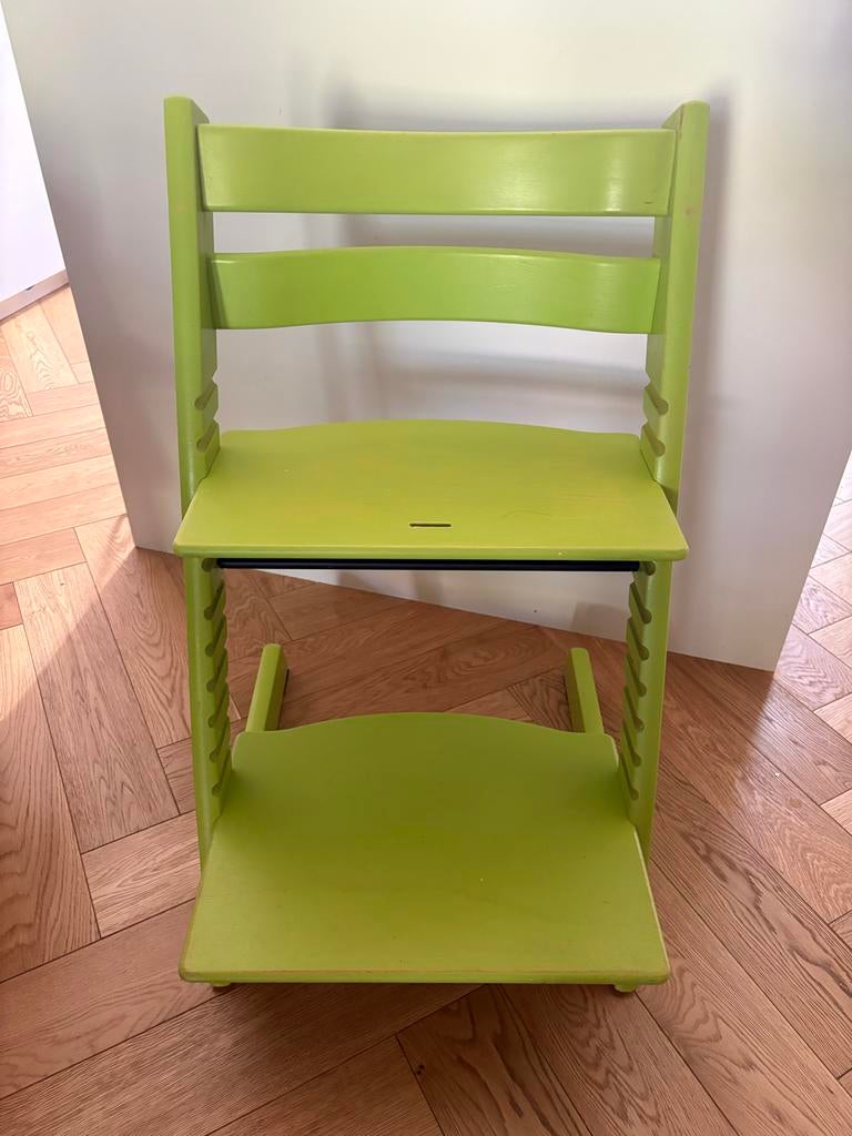 Stokke Tripp Trapp Stoel met stoelverkleiner, Ophalen, Gebruikt, Meegroeistoel, Stoelverkleiner