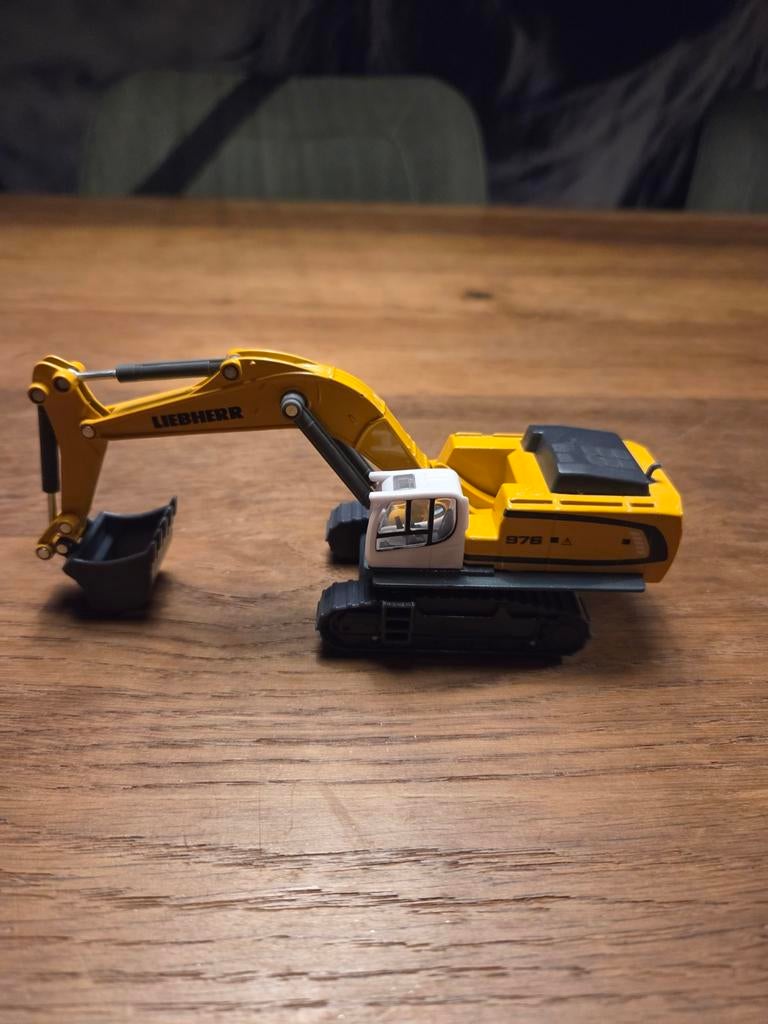 Graafmachine, Ophalen of Verzenden, Hijskraan, Tractor of Landbouw, SIKU