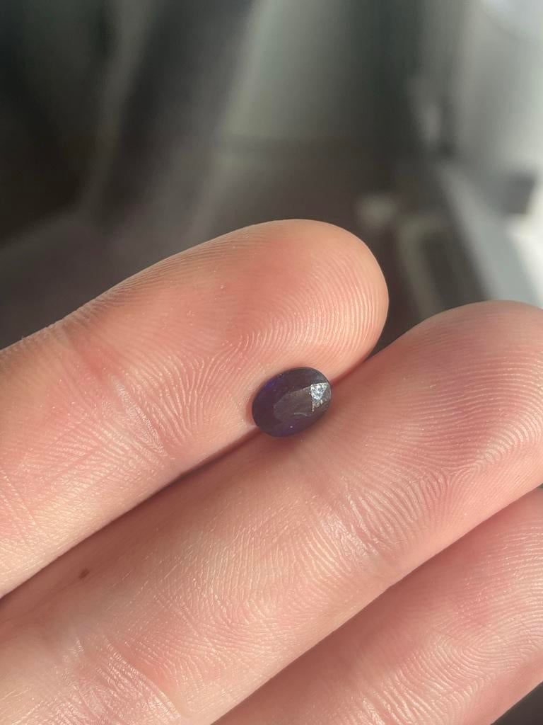 Prachtige Blauwe Saffier - Ovaal Geslepen Edelsteen, Ophalen of Verzenden, Nieuw