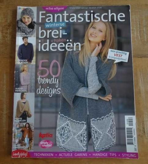 Fantastische winterse brei-ideeën nr. 6/2014 breiboek haken, Hobby en Vrije tijd, Breien en Haken, Zo goed als nieuw, Breien, Patroon of Boek