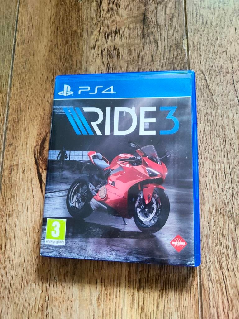 PS4 spel - Ride 3, Spelcomputers en Games, Games | Sony PlayStation 4, 1 speler, Racen en Vliegen, Ophalen of Verzenden, Zo goed als nieuw