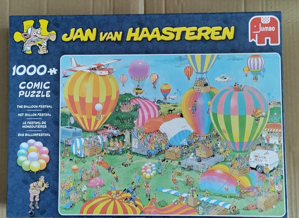 puzzels jan van haasteren, Ophalen, 500 t/m 1500 stukjes, Zo goed als nieuw, Legpuzzel