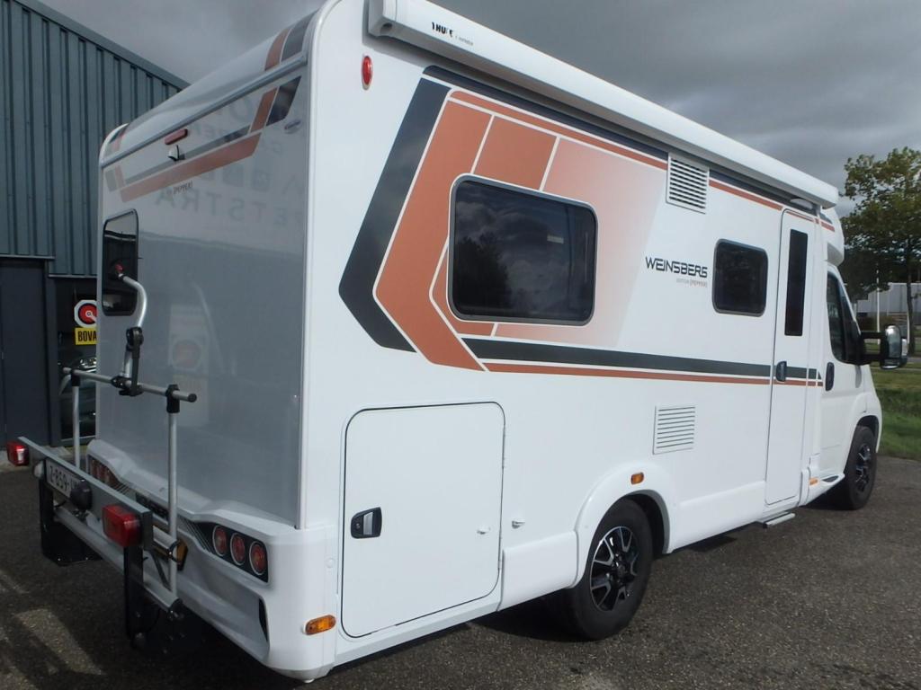 Weinsberg Pepper 600 MF, Caravans en Kamperen, Koelkast, Fiat, Tot en met 2, Bedrijf