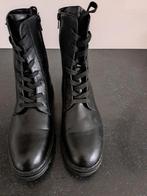 Nieuwe zwarte veterboots mt 41, Kleding | Dames, Ophalen of Verzenden, Nieuw, Zwart