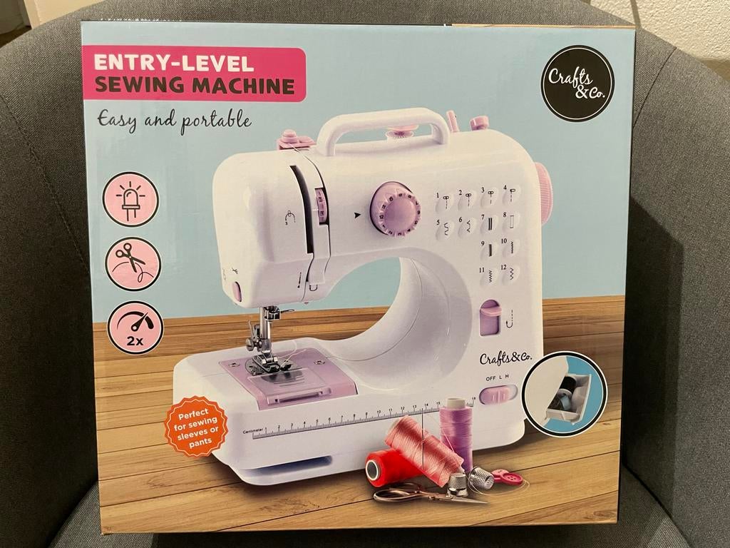 Entry-Level Naaimachine Crafts & Co, Ophalen of Verzenden, Gebruikt, Naaimachine, Overige merken