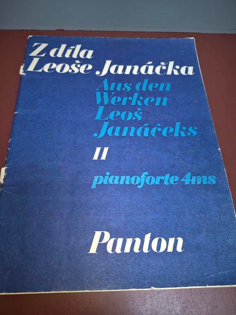 Z dila Leoše Janáčka, deel II, vierhandig piano, Ophalen of Verzenden, Piano