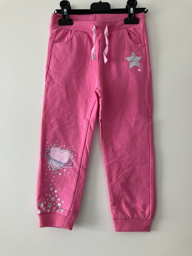 Nette roze broek maat 98 met ster, Kinderen en Baby's, Kinderkleding | Maat 98, Ophalen of Verzenden, Zo goed als nieuw, Meisje