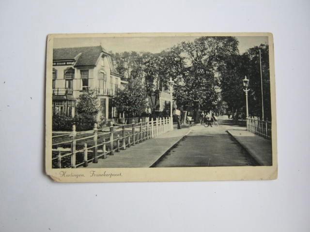Ansichtkaarten Nederland, TC 3-65 Harlingen, Franekerpoort, Verzamelen, Ansichtkaarten | Nederland, Gelopen, Friesland, 1920 tot 1940