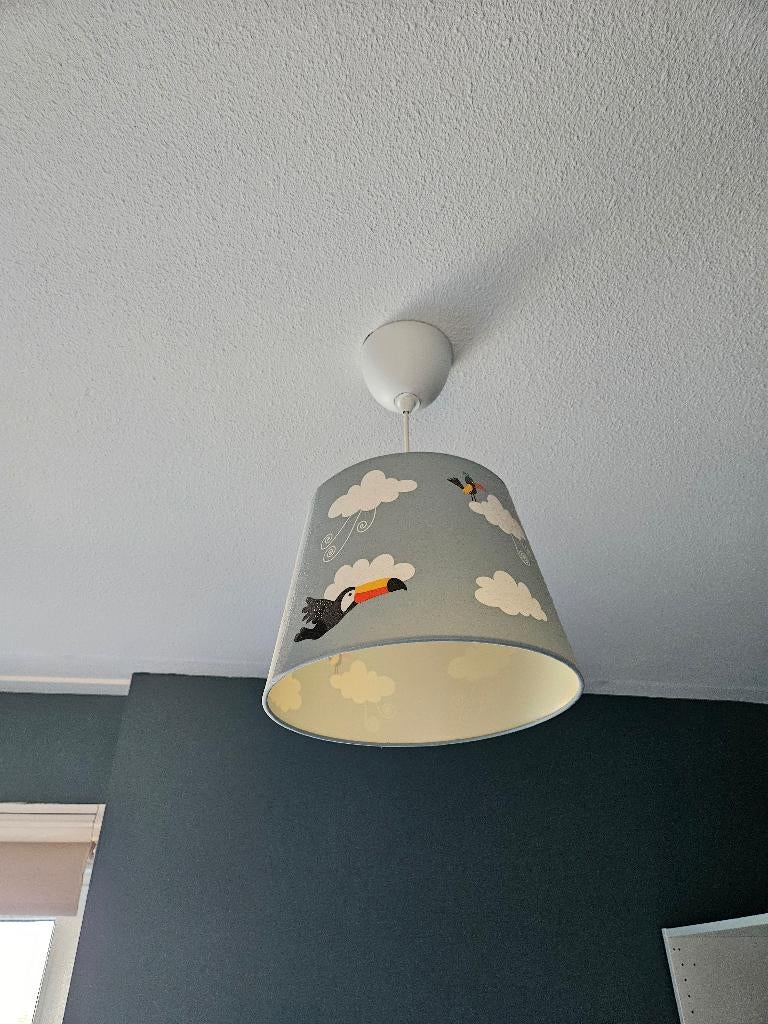 Lampenkap kinderkamer vogels, Ophalen, Zo goed als nieuw, Wanddecoratie