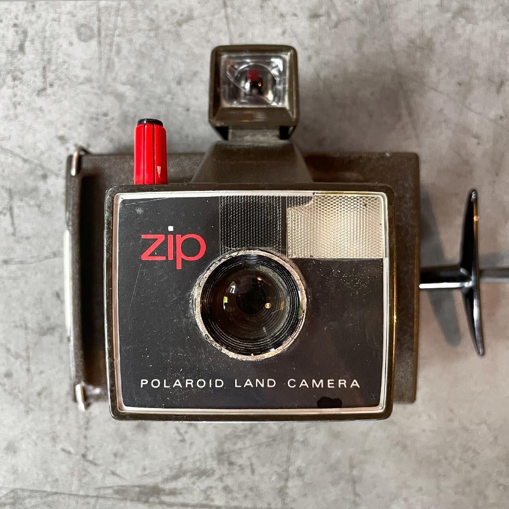 Vintage, retro ZIP Polaroid Land Camera, fototoestel, Audio, Tv en Foto, Fotocamera's Analoog, Gebruikt, -, -, Polaroid