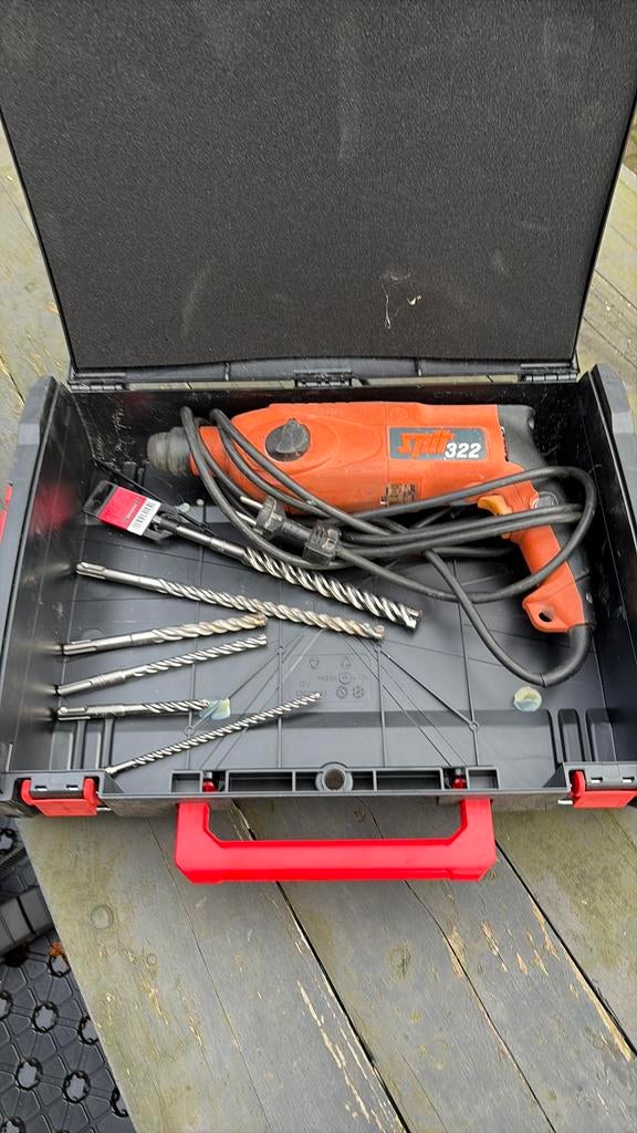 Spit 322 sds klopboor, Doe-het-zelf en Verbouw, Gereedschap | Boormachines, Ophalen of Verzenden, Gebruikt, Boormachine