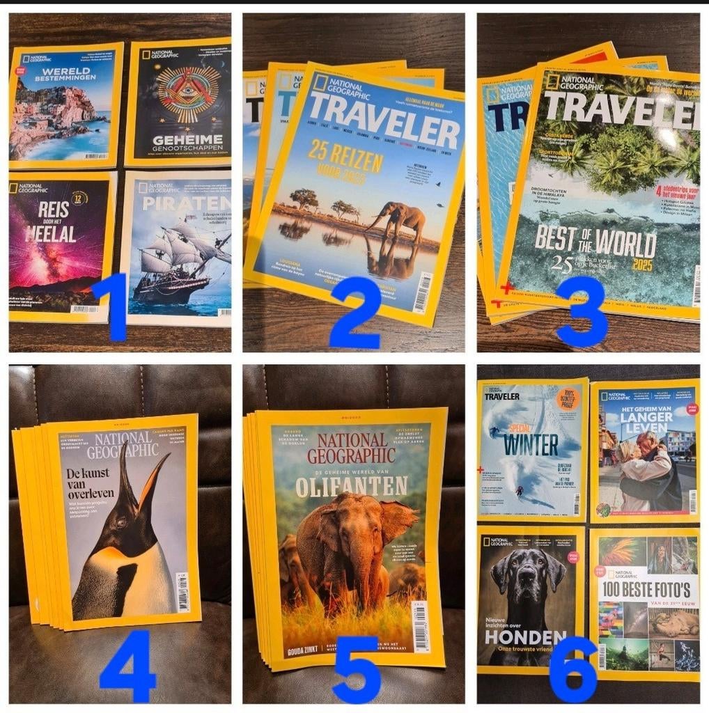 national geographic collection  magazine, Boeken, Ophalen of Verzenden, Zo goed als nieuw, Overige typen
