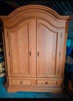 Zgan licht eiken toogkast, Huis en Inrichting, Ophalen, 150 tot 200 cm, Zo goed als nieuw, 150 tot 200 cm