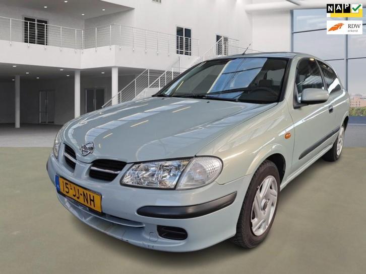 Nissan Almera 1.5, Auto's, Nissan, Bedrijf, Te koop, Almera, ABS, Airbags, Airconditioning, Centrale vergrendeling, Metallic lak