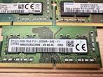 Samsung en SK Hynix 8GB Sodimm 3200Mhz(x2) 2400Mhz (x8), Ophalen of Verzenden, Zo goed als nieuw, DDR4, Laptop