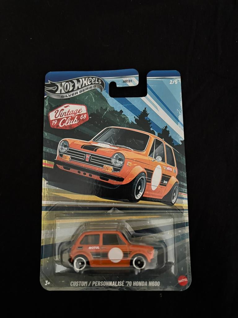 Honda n600 custom oranje hotwheels, Ophalen of Verzenden, Nieuw, Auto