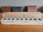 PLATEAU MET 9 SFEERLICHTEN 63x18x12 Nieuw, Huis en Inrichting, Woonaccessoires | Kandelaars en Kaarsen, Ophalen of Verzenden, Nieuw