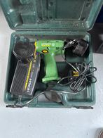 Hitachi accuboormachine met 3 accu's + lader, Ophalen, Gebruikt, Boormachine