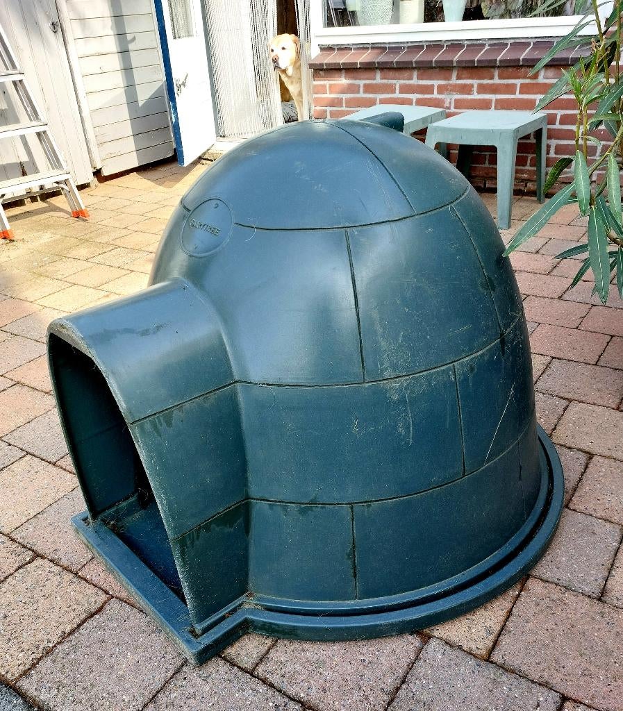 Honden iglo Fairytree, Dieren en Toebehoren, Hondenhokken, Ophalen, Gebruikt, 110 cm of meer, 65 tot 100 cm