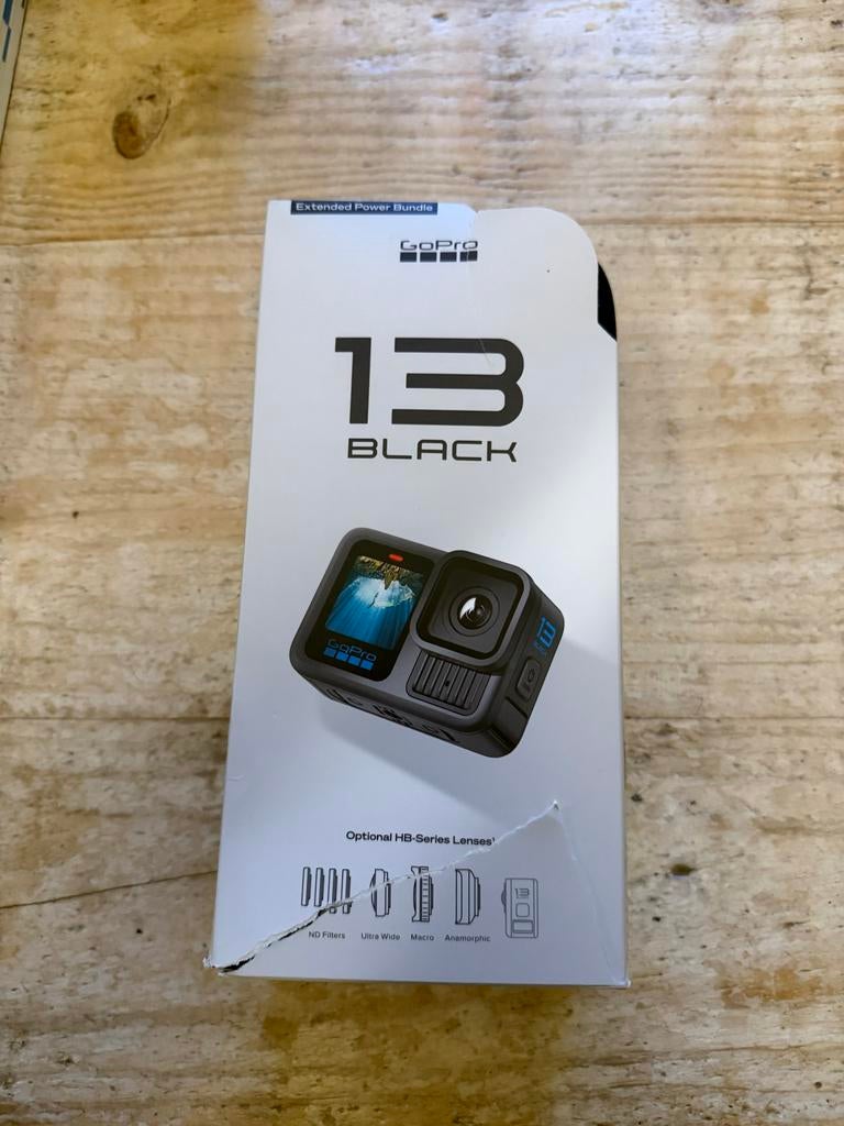 GoPro HERO13 Black Extended Power Bundle - Nieuw, Audio, Tv en Foto, Actiecamera's, Ophalen of Verzenden, Nieuw, GoPro