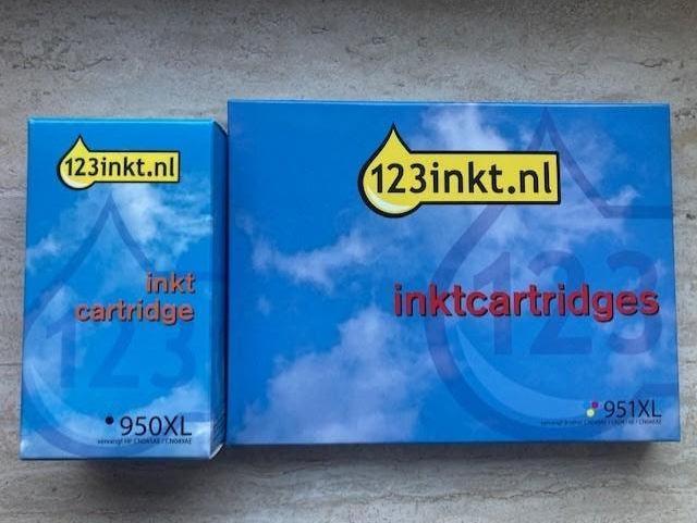 Te Koop : Complete set HP 950-951XL cartridges, Ophalen of Verzenden, Nieuw, Cartridge, 123inkt.nl