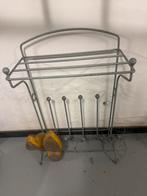 Robuust gietijzeren laarzenrek met kapstokfunctie, Ophalen of Verzenden, Gebruikt