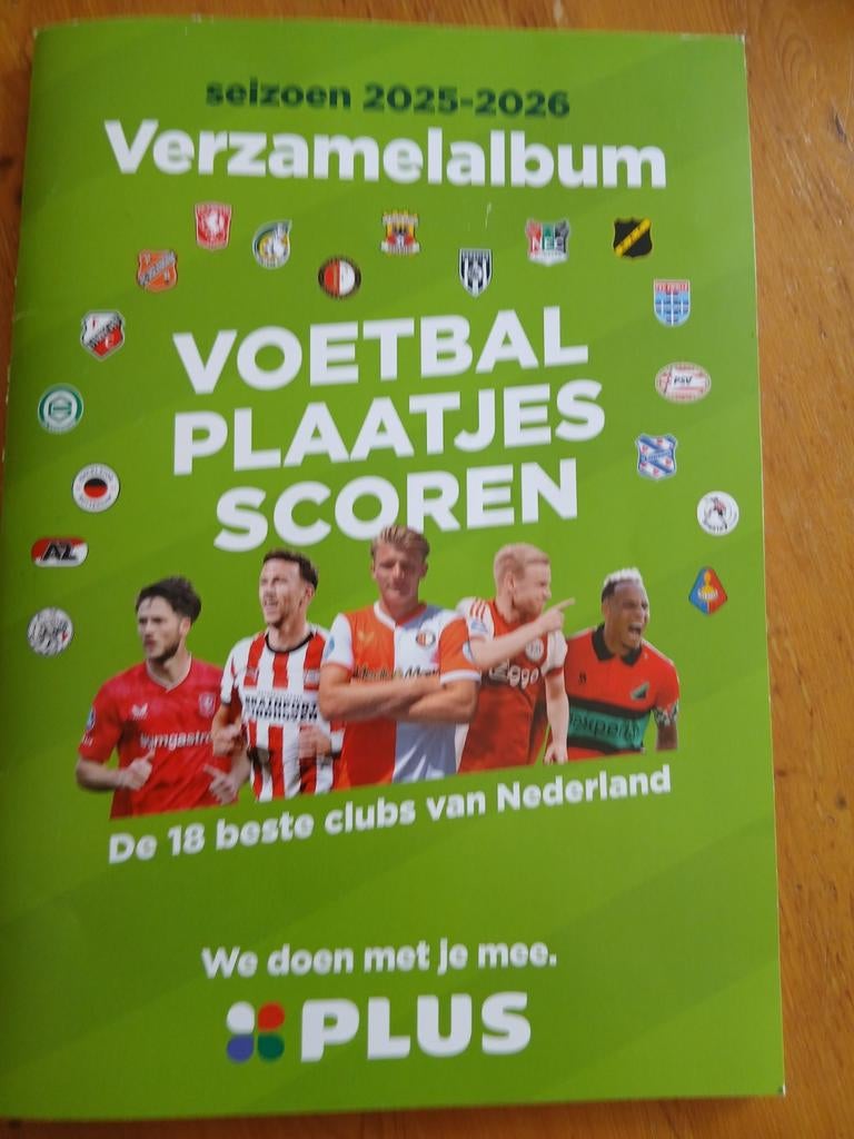 Voetbalboek, Albert Heijn, Ophalen of Verzenden