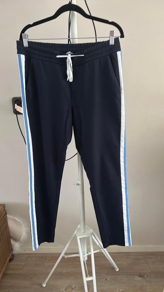 Broek met koord Elvira 38, Maat 38/40 (M), Zwart, Ophalen of Verzenden, Zo goed als nieuw